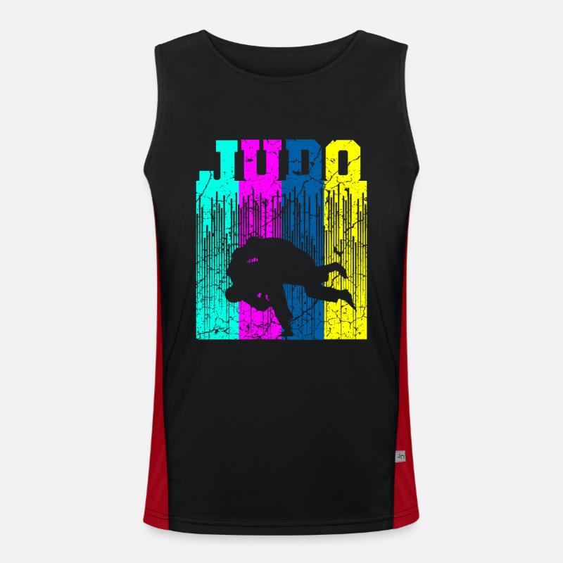 Judo Men's Functional Contrast Tank Top 