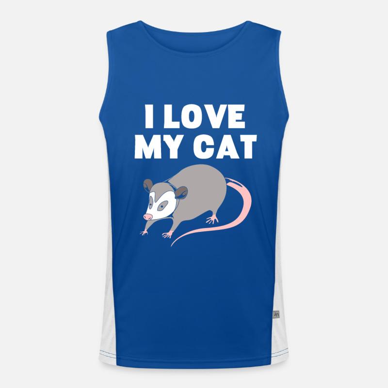 possum Men's Functional Contrast Tank Top 