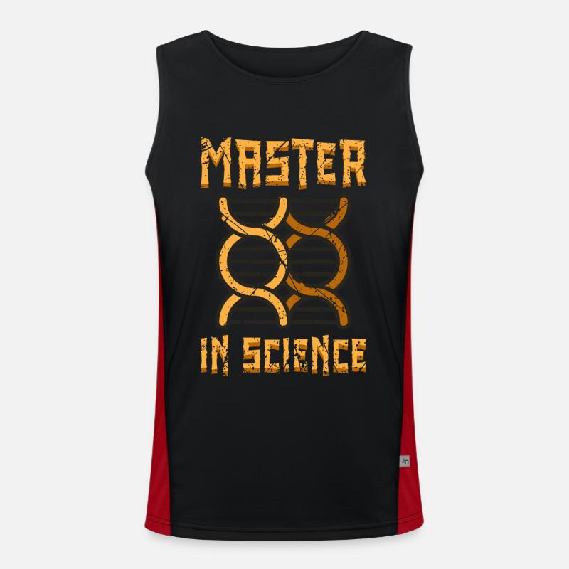 Master en sciences Débardeur respirant contrasté Homme 