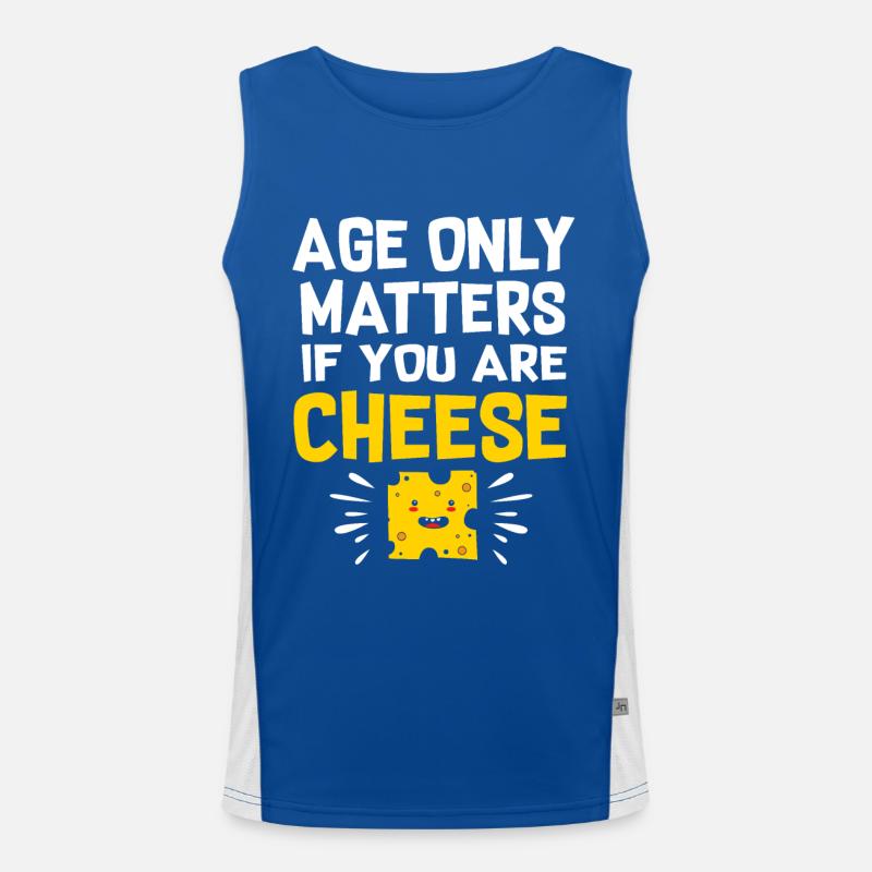 Fromage Débardeur respirant contrasté Homme 