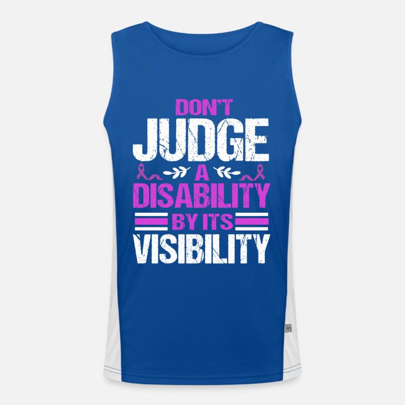 epilepsy Men's Functional Contrast Tank Top 
