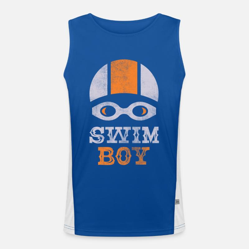 Natation Natation garçons Débardeur respirant contrasté Homme 