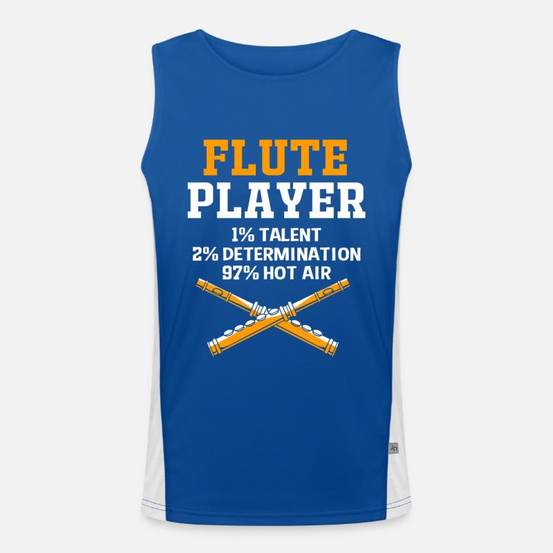Flute Men's Functional Contrast Tank Top 