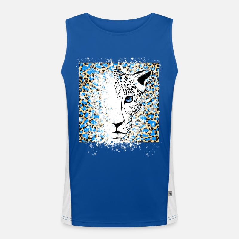 Impression Cool Animal Débardeur respirant contrasté Homme 