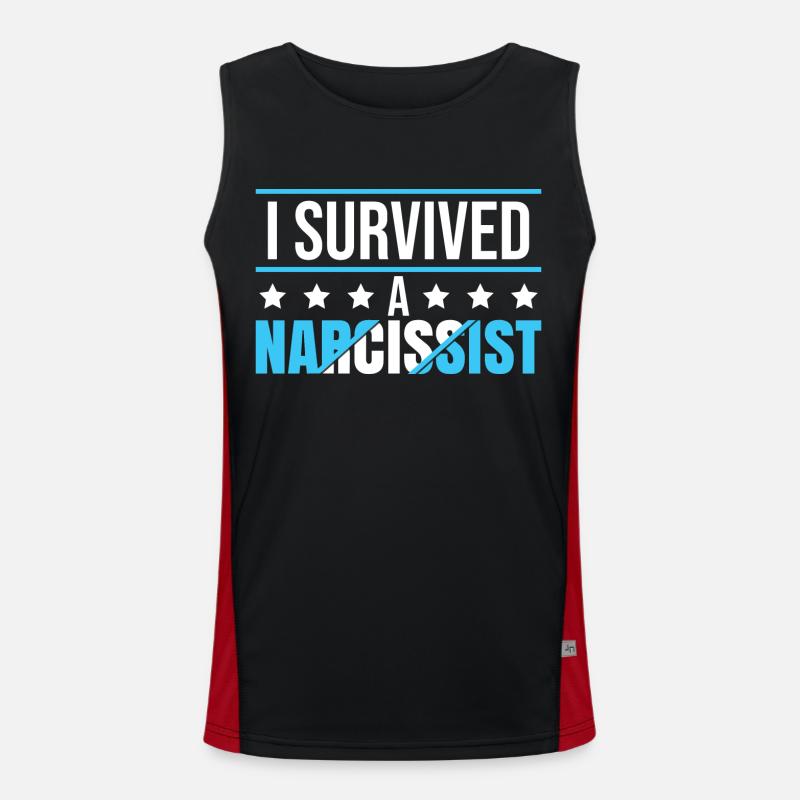 Divorced Men Breakup Single Men's Functional Contrast Tank Top 