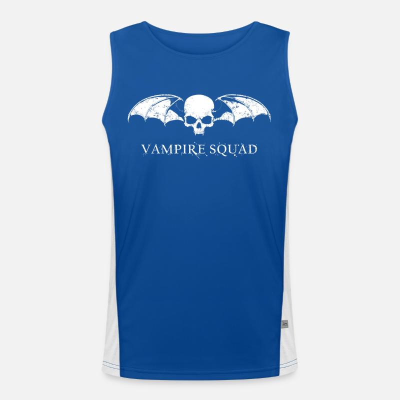 Vampire Squad bnw Funktionelles Kontrast-Tank Top für Männer 