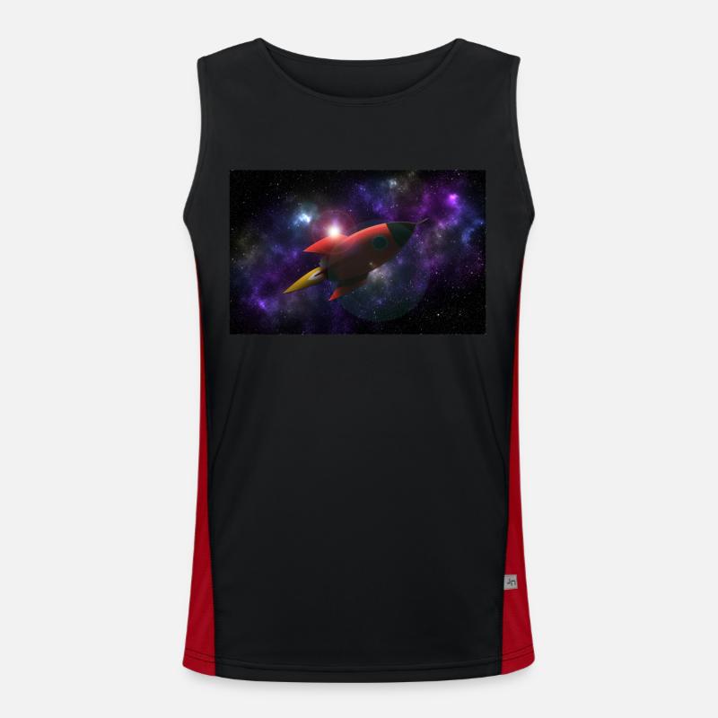 Rockey dans l’espace Débardeur respirant contrasté Homme 