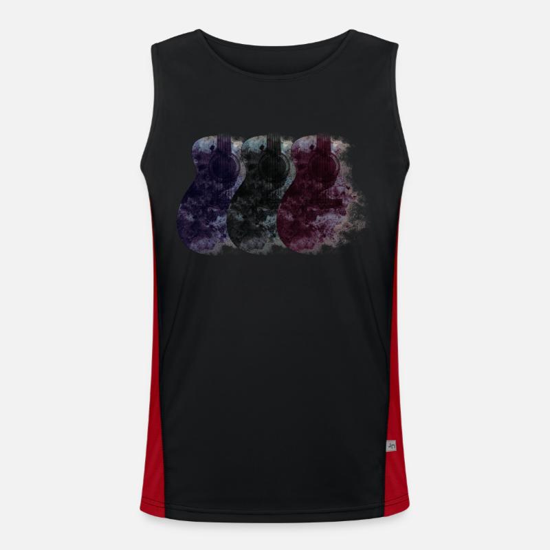 Guitars Men's Functional Contrast Tank Top 