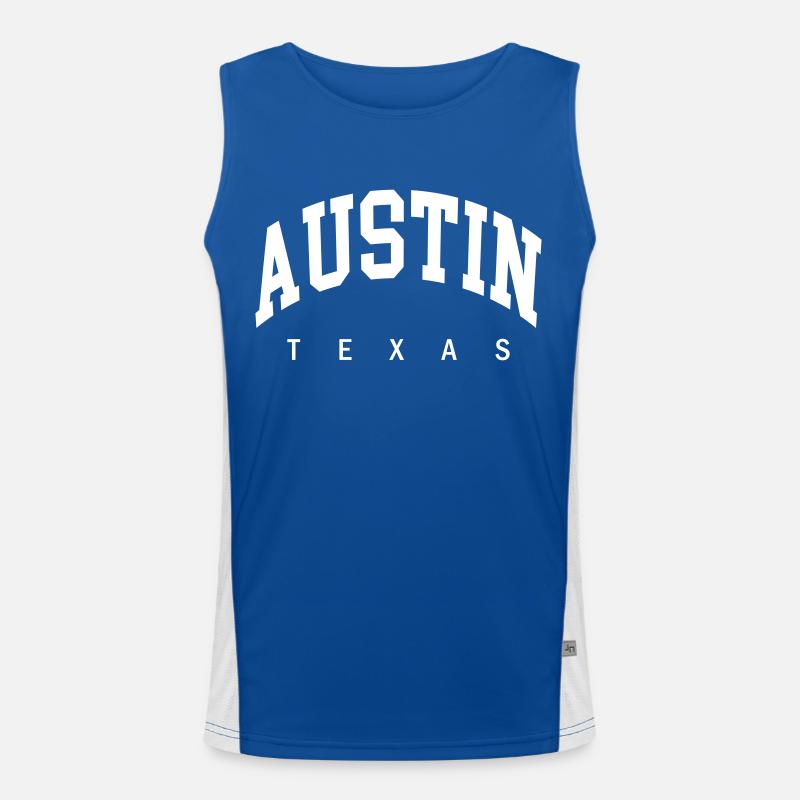 Austin Funktionelles Kontrast-Tank Top für Männer 