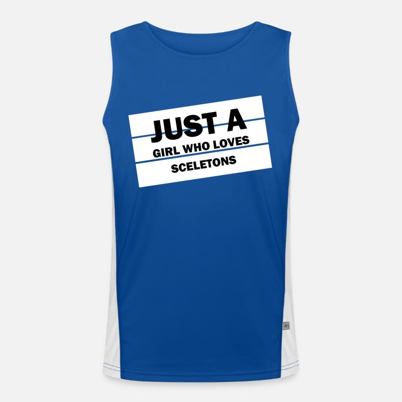 Dancing Dance Music Funktionelles Kontrast-Tank Top für Männer 