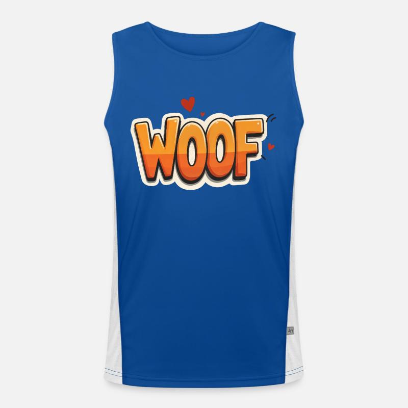 Woof Men's Functional Contrast Tank Top 