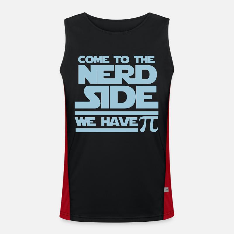 Come to the nerd side Débardeur respirant contrasté Homme 