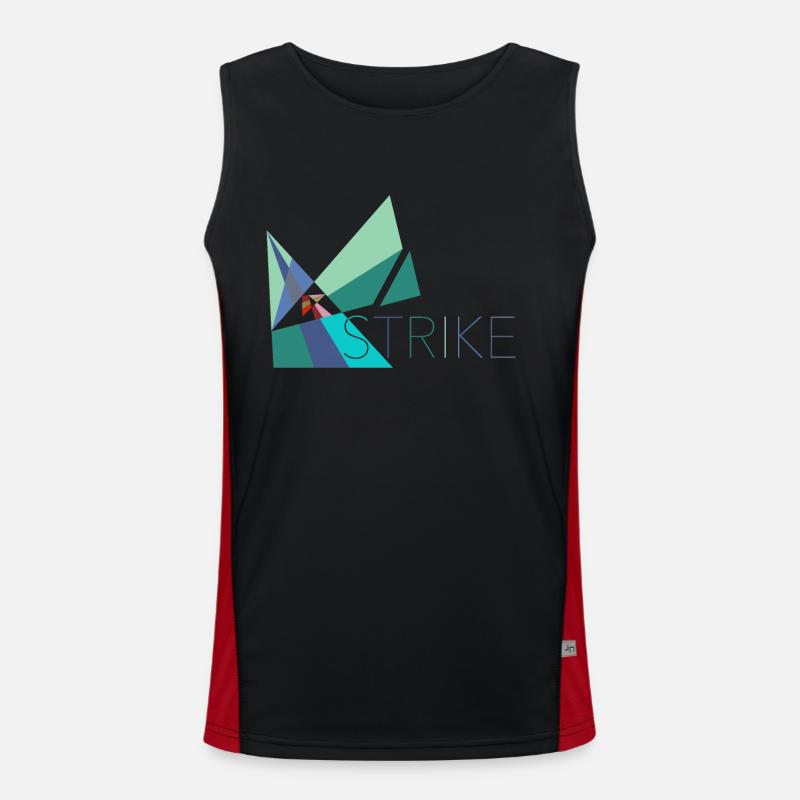 Strike - Strike, refusal to work Men's Functional Contrast Tank Top 