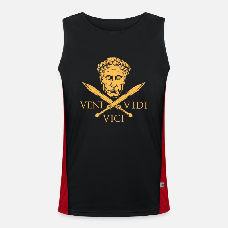 César et les épées - Veni Vidi Vici Débardeur respirant contrasté Homme 