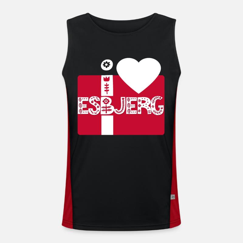 Esbjerg Débardeur respirant contrasté Homme 