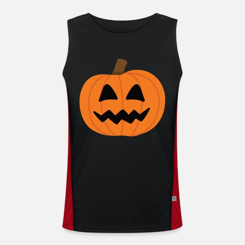 Pumpkin Men's Functional Contrast Tank Top 