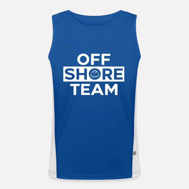Offshore Team Men's Functional Contrast Tank Top 