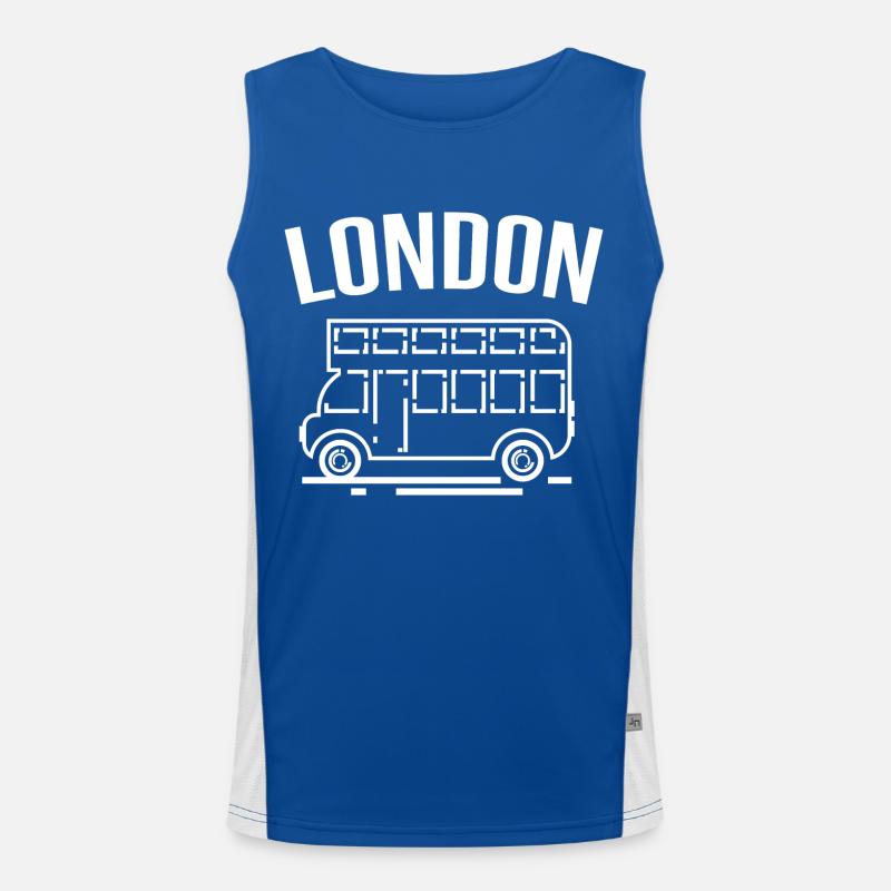 Bus de Londres Débardeur respirant contrasté Homme 