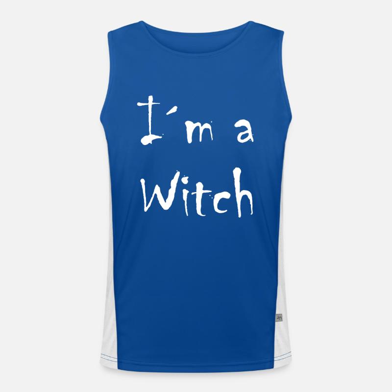I'm a witch. Men's Functional Contrast Tank Top 