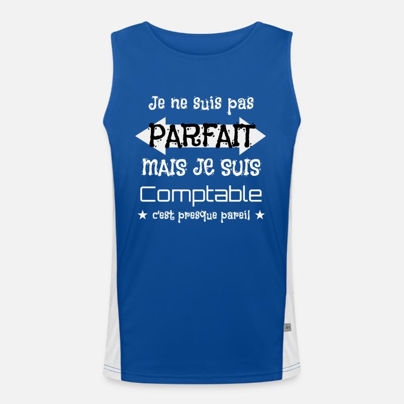 Comptable Débardeur respirant contrasté Homme 