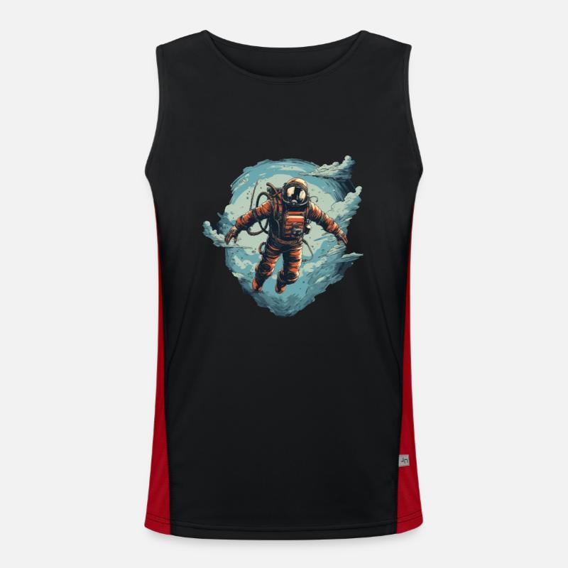 Diver Men's Functional Contrast Tank Top 
