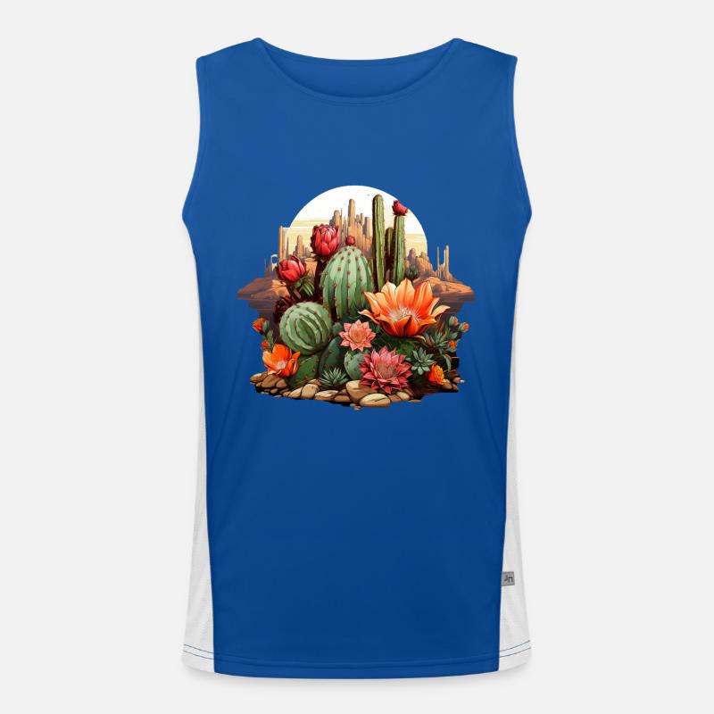 Cactus Débardeur respirant contrasté Homme 