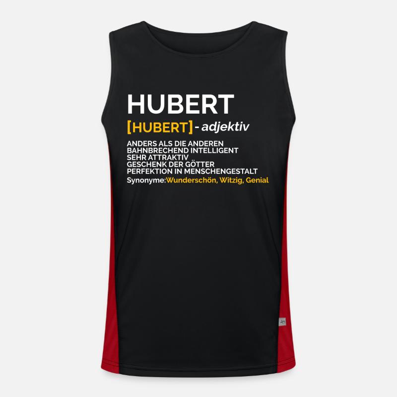 Hubert Funktionelles Kontrast-Tank Top für Männer 