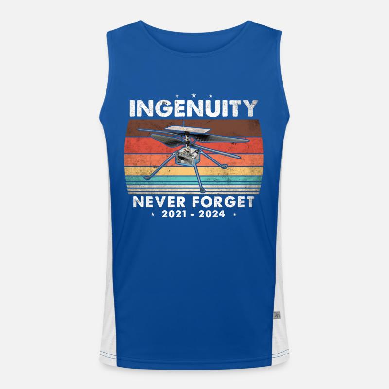Ingenuity Never Forget - 2021 2024 Men's Functional Contrast Tank Top 
