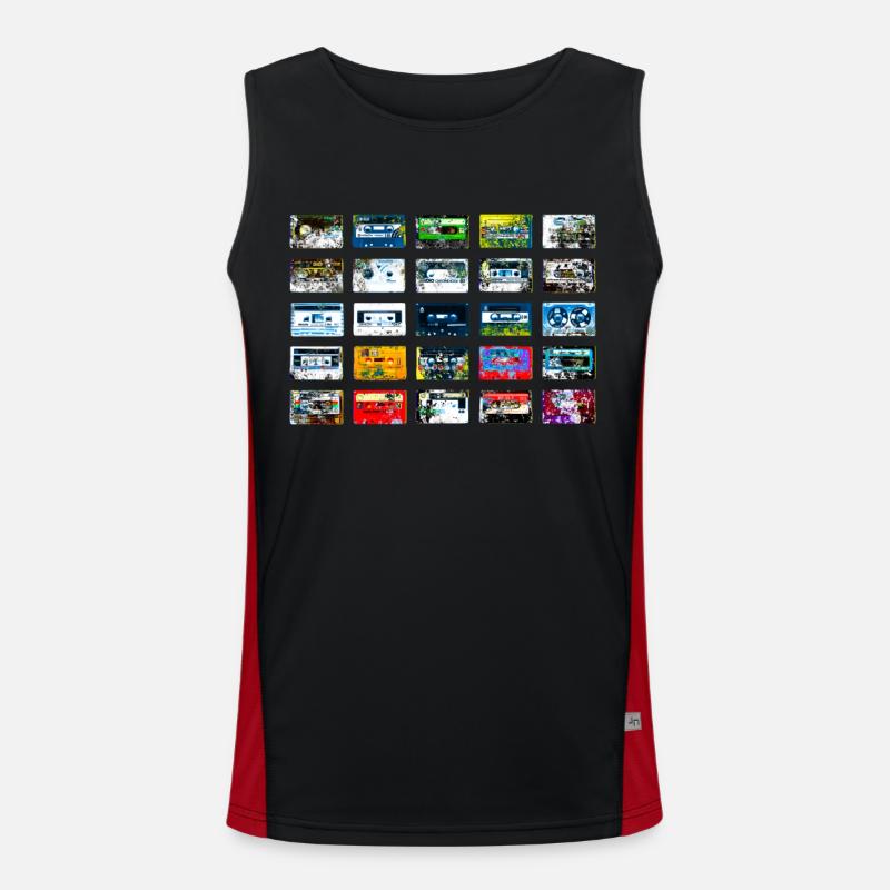 Dead Tapes Men's Functional Contrast Tank Top 