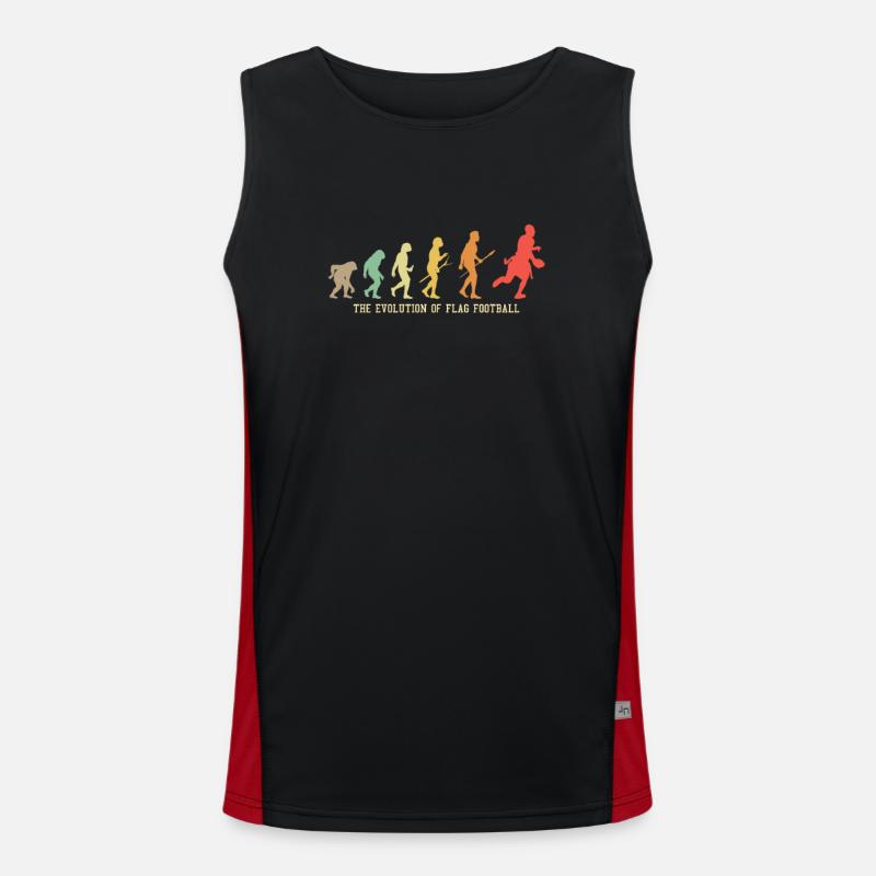 Evolution Flag Football Débardeur respirant contrasté Homme 