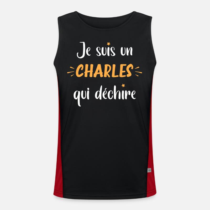 Charles Débardeur respirant contrasté Homme 