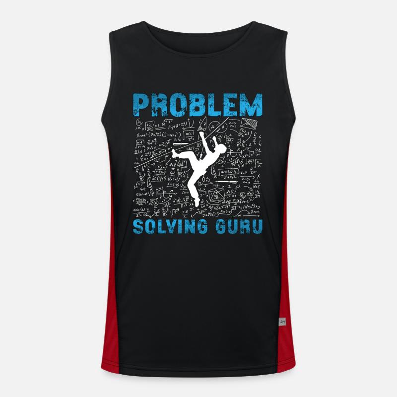 Admin Assistant Problem Solving Guru Office Clerk Funktionelles Kontrast-Tank Top für Männer 