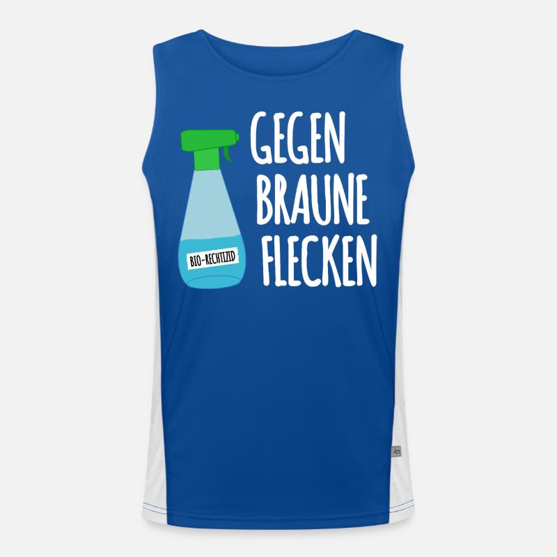 Rechtizid Funktionelles Kontrast-Tank Top für Männer 