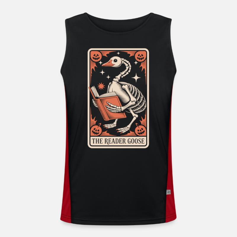 Le T-Shirt Reader Goose Débardeur respirant contrasté Homme 