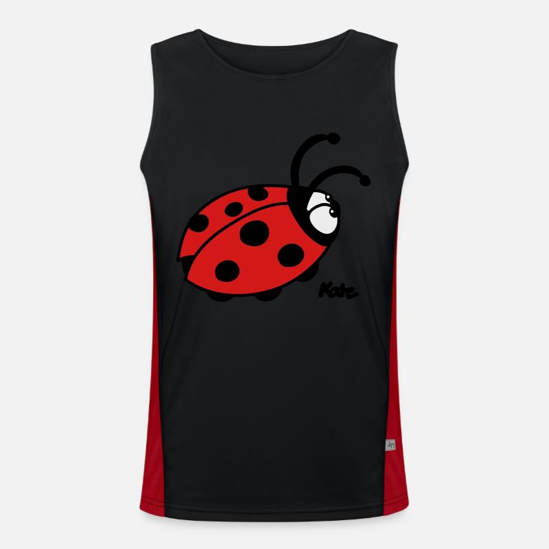 Marienkäfer (c) Débardeur respirant contrasté Homme 