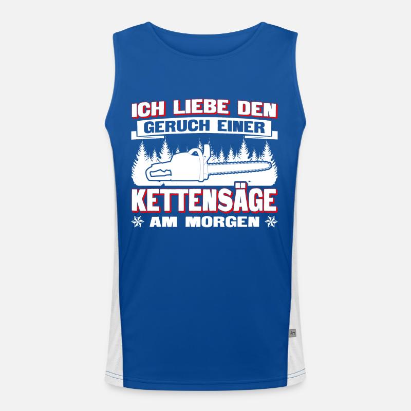 Tronçonneuse à odeur Débardeur respirant contrasté Homme 