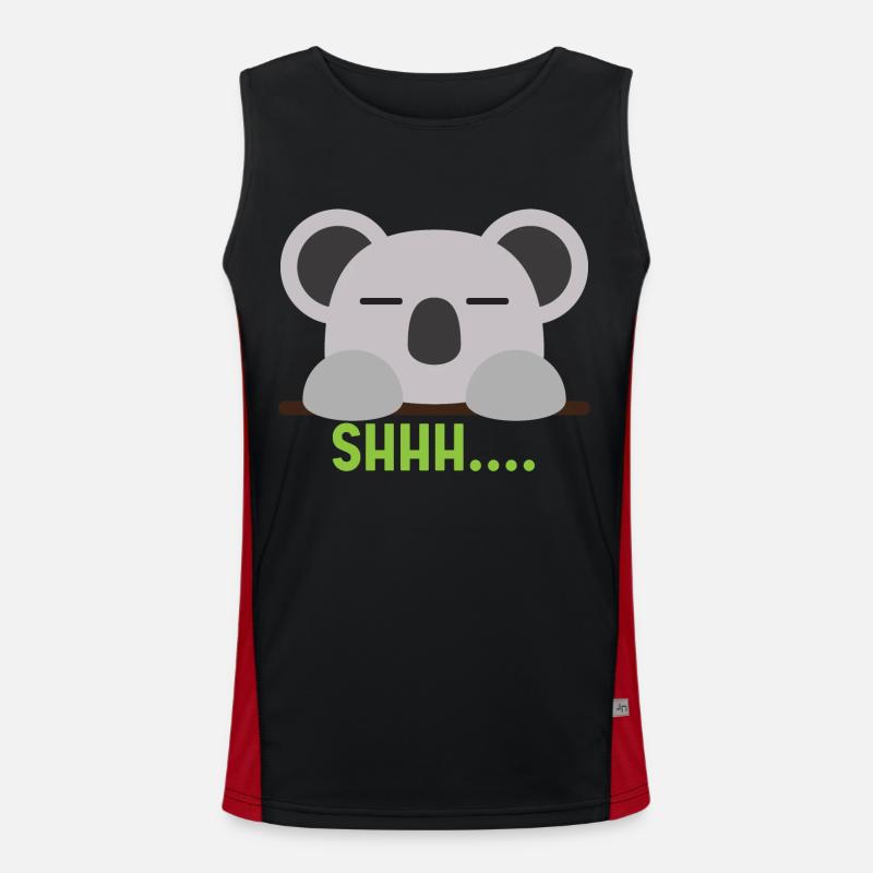 Koala 03 Men's Functional Contrast Tank Top 