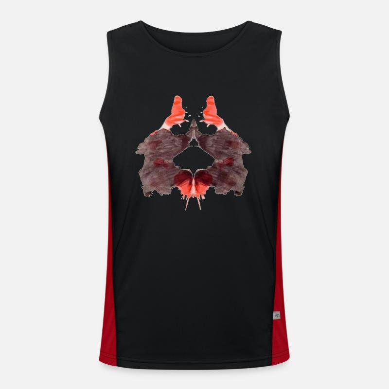 Rorschach Table 2/10 Débardeur respirant contrasté Homme 