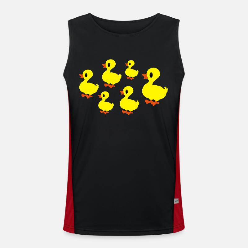 ducks Men's Functional Contrast Tank Top 