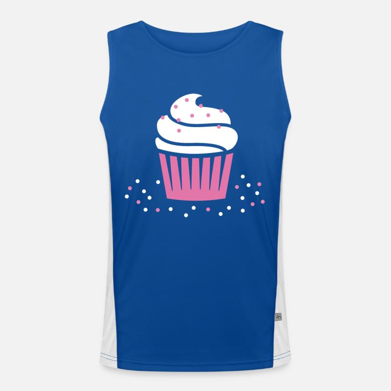 Cupcake Débardeur respirant contrasté Homme 