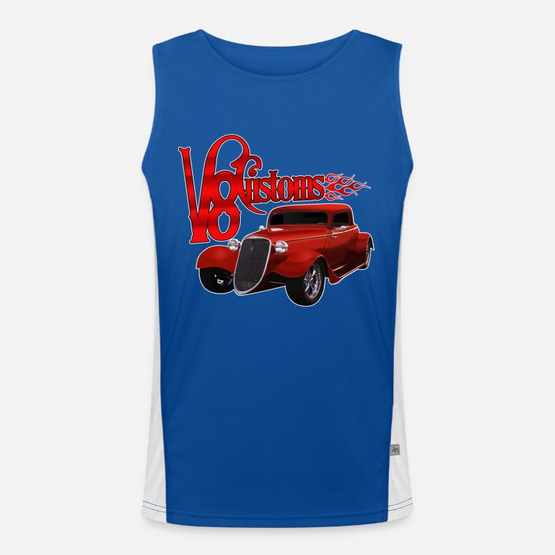 V8 Customs Men's Functional Contrast Tank Top 