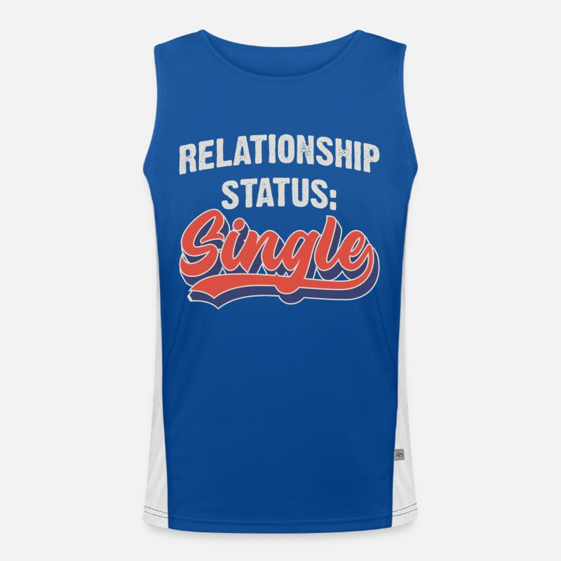 Relationship status: Single Men's Functional Contrast Tank Top 