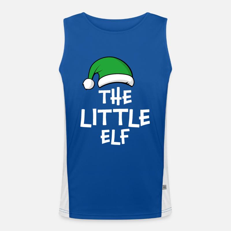Der kleine Elf Funktionelles Kontrast-Tank Top für Männer 