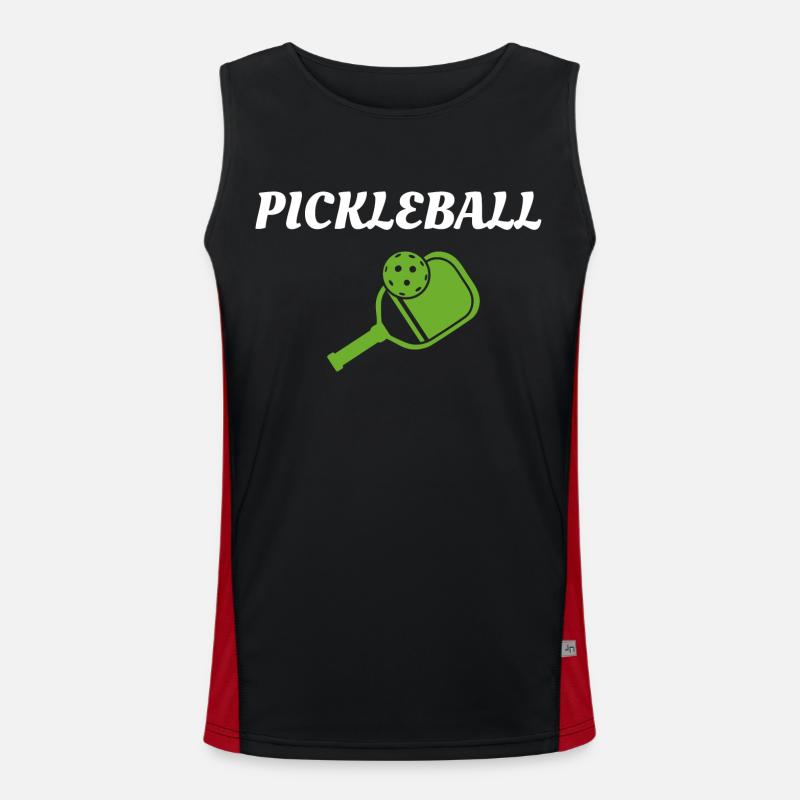 Pickleball is my easter gift Men's Functional Contrast Tank Top 