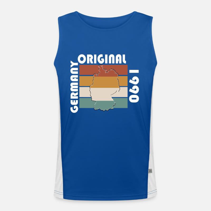 Germany Original Men's Functional Contrast Tank Top 