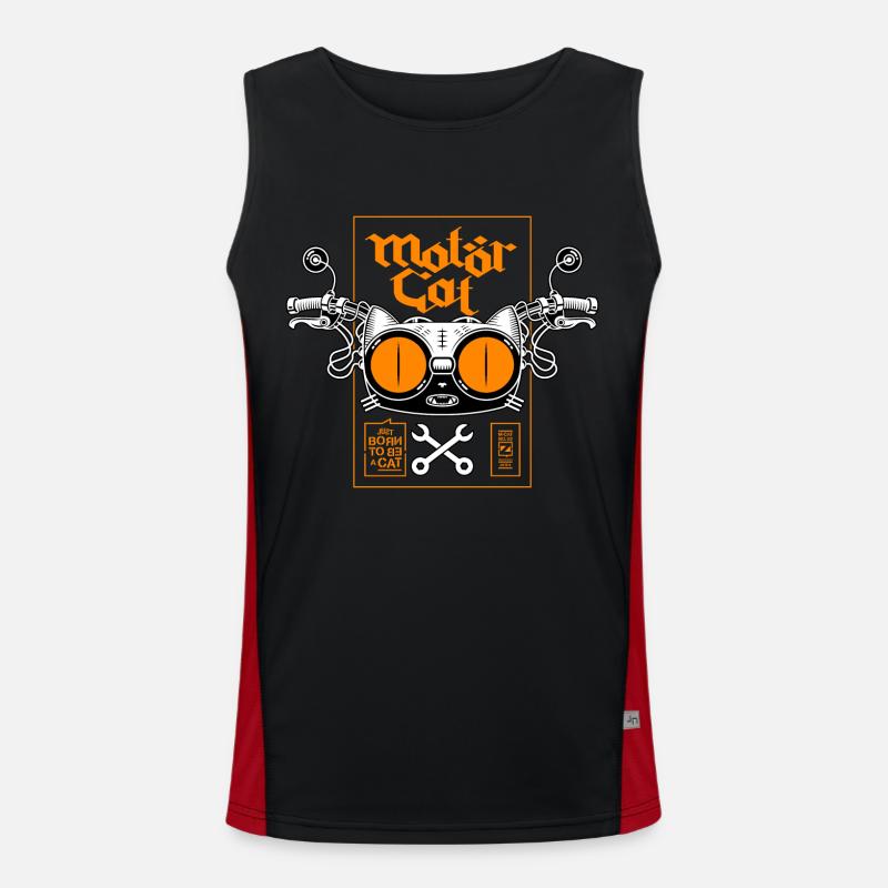MOTORCAT 02 Débardeur respirant contrasté Homme 