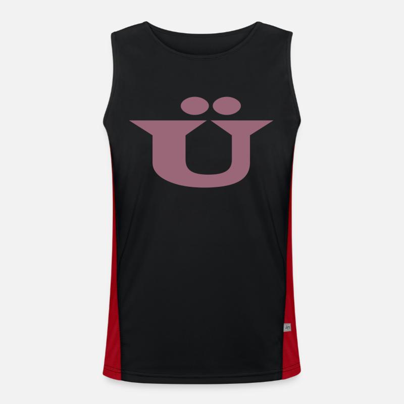 Ü Funktionelles Kontrast-Tank Top für Männer 