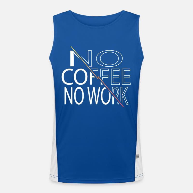 funny sayings drinking cool birthday present idea Men's Functional Contrast Tank Top 