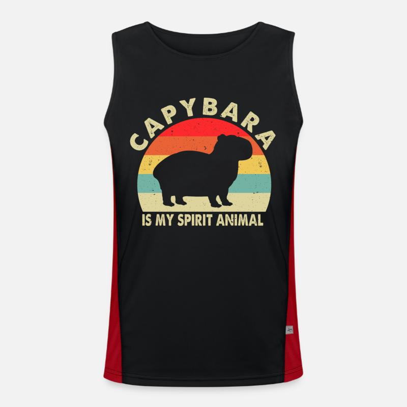 capybara Débardeur respirant contrasté Homme 