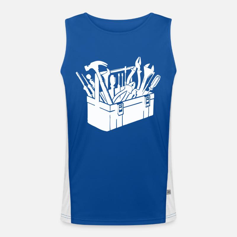 Tool Toolbox Men's Functional Contrast Tank Top 